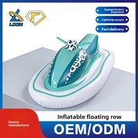 Vente directe OEM : Jouet aquatique gonflable rapide en PVC en forme de moto, pour divertissement aquatique, approvisionnement transfrontalier Chine