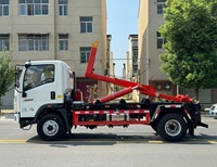 Camion benne à bras articulé Dongfeng 4X2, capacité 5 tonnes, neuf, diesel, transmission manuelle, fabriqué en Chine, Euro 6, pour déchets organiques