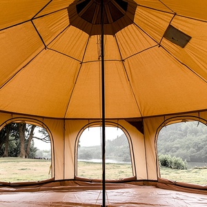 Foerstine <span class=keywords><strong>fabricant</strong></span> de tentes oxford coton cloche tente yourtes avec poêle coupe-vent respirant ombre fête de famille tente extérieure - Product Image 4