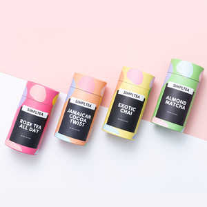 Boîte de rangement alimentaire biodégradable de qualité supérieure, tubes en carton kraft en gros avec impression - Product Image 2