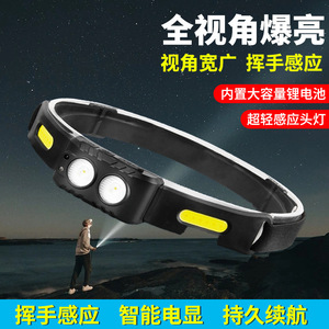 Lampe frontale LED rechargeable 150 lm W lumière blanche pour course en extérieur, pêche, multifonctionnelle - Product Image 2