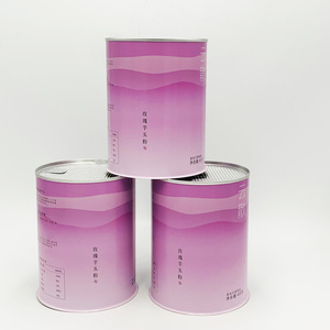 Boîtes de conserve d'emballage en métal de farine de céréales en poudre de taro avec impression en couleur personnalisée - Product Image 4