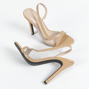 <span class=keywords><strong>Sandali</strong></span> con <span class=keywords><strong>tacco</strong></span> <span class=keywords><strong>alto</strong></span> semplici e snelli a girocollo Color albicocca, <span class=keywords><strong>sandali</strong></span> col <span class=keywords><strong>tacco</strong></span> <span class=keywords><strong>alto</strong></span> eleganti e alla moda - Product Image 6