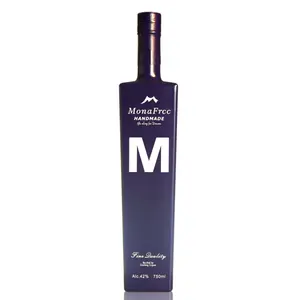 Traditional juniper berry handmade gin in bulk ginsing, gin bottles 750ml liquor award gin spirits supplier