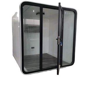 Cabine de <span class=keywords><strong>réunion</strong></span> acoustique insonorisée moderne, 1 place, espace de travail individuel, bureau portable, pod mobile individuel - Product Image 3