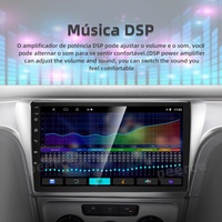 Lecteur multimédia universel 9 pouces Double DIN Android 2 + 32GB GPS WIFI autoradio Carplay DSP lecteur DVD de voiture