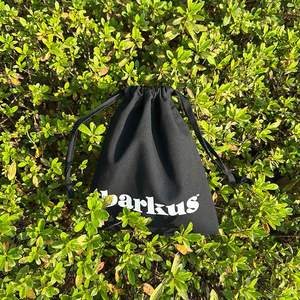 Wholesale Reusable 100% Organic Cotton <b>Drawstring</b> Bag Black Color Cotton Dust <b>Pouch</b> - Product Image 4