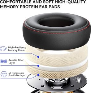 Auriculares con Cable/Inalámbricos Yuou de Alta Gama con Interfaz de 3.5mm, Resistentes al Agua IPX-3, Bajos Potentes para Uso Profesional y Diario - Product Image 4