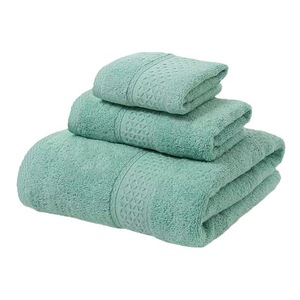 <b>Towel</b> Gift <b>Set</b> 3-Piece Cotton <b>Bath</b> Face <b>Towel</b> <b>Set</b> Minimalist Style Cruelty Free - Product Image 1