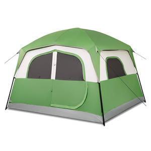 <span class=keywords><strong>Tenda</strong></span> Familiare Grande OEM - <span class=keywords><strong>Tenda</strong></span> <span class=keywords><strong>da</strong></span> <span class=keywords><strong>Campeggio</strong></span> Spaziosa per 6 Persone con Pareti Verticali e Finestre con Zanzariera per Vivere all'Aperto - Product Image 1