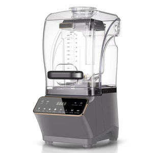 Extracteur de thé, broyeur de glace, mixeur à smoothies insonorisé de qualité supérieure, norme européenne, faible niveau sonore, 2,0 L, métal et plastique - Product Image 5