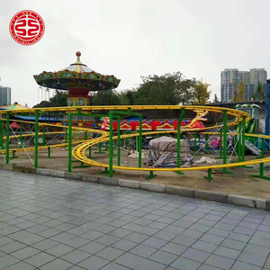 Montagnes russes électriques pour enfants, jouets pour garçons et filles, motif dragon volant, montagnes russes, mini conduite de loisir, dragon rouge, dinosaure - Product Image 3