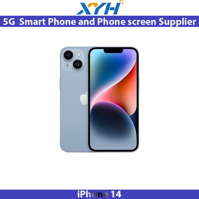 For for 14 6GB/512GB Blue Used Excellent Condition 5G Nano SIM + Nano SIM A15 Bionic China Version