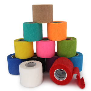 <span class=keywords><strong>Bandage</strong></span> Cohésif Non Tissé Sans Latex 5cm*4.5m pour Soutien des Articulations, Bande Élastique Multicolore Cohésive - Product Image 1