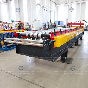 Máquina Formadora de Láminas para Techos con Certificación CE, Control PLC y Corte Hidráulico para Paneles de Techo, Precio de Fábrica de Motor y Bomba - Product Image 4