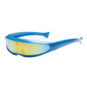 Occhiali da Sole Vintage <span class=keywords><strong>Rossi</strong></span> Stile Safari Senza Marca, Occhiali per Terapia del Colore in Omaggio - Product Image 3