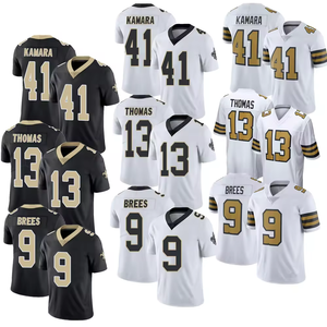 Camisetas de Fútbol Americano Cosidas Nuevas 2025, 41 Alvin Kamara, 4 Derek Carr, 12 Chris Olave, 2 <span class=keywords><strong>James</strong></span> Winston, 32 Tyrann Mathieu - Product Image 1