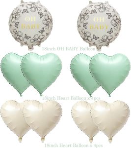 ลูกโป่งฟอยล์เนื้อแมทท์รูปทรงครีม MOQ ต่ำ สำหรับตกแต่งวันเกิด - Product Image 2