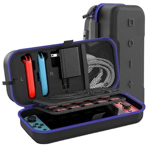 El más nuevo Protector EVA organizador bolso bolsa de almacenamiento estuches de viaje para Nintendo <span class=keywords><strong>Switch</strong></span> accesorios de consola de juegos de plástico soporte - Product Image 1