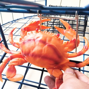 Mạ kẽm sắt đúc crayfish Catcher câu cá bẫy dễ dàng lưu trữ cua chậu với 4 lối vào nông nghiệp câu cá giải quyết - Product Image 5