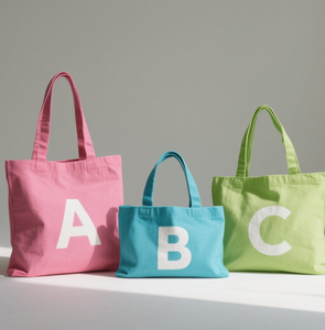 Reusable designer printed custom logo beach <b>canvas</b> cotton shopping <b>bag</b> - Product Image 4