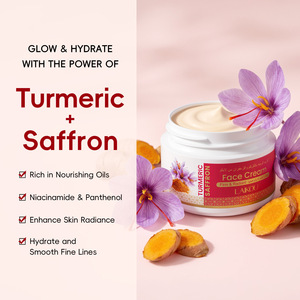 Crème <span class=keywords><strong>visage</strong></span> LAIKOU au curcuma et au safran, pour revitaliser l'éclat, la vitalité et la fermeté de la peau, crème de soin du <span class=keywords><strong>visage</strong></span> <span class=keywords><strong>sans</strong></span> <span class=keywords><strong>alcool</strong></span>, 30g - Product Image 2