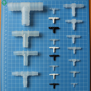 Connecteurs en T en plastique de la collection JU, insert de 3,2 à 6,4 mm pour tuyau en caoutchouc, biochimie, laboratoire industriel, traitement de l'eau - Product Image 5