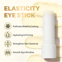 Baume Contour des Yeux en Stick Peptide Marque Blanche, Hydratant, Raffermissant et Anti-Rides pour Tous Types de Peau