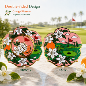 Double-Sided <b>Golf</b> Ball Marker Magnetic Removable Design for Club Souvenir Tournament and Retail Shops - Product Image 2