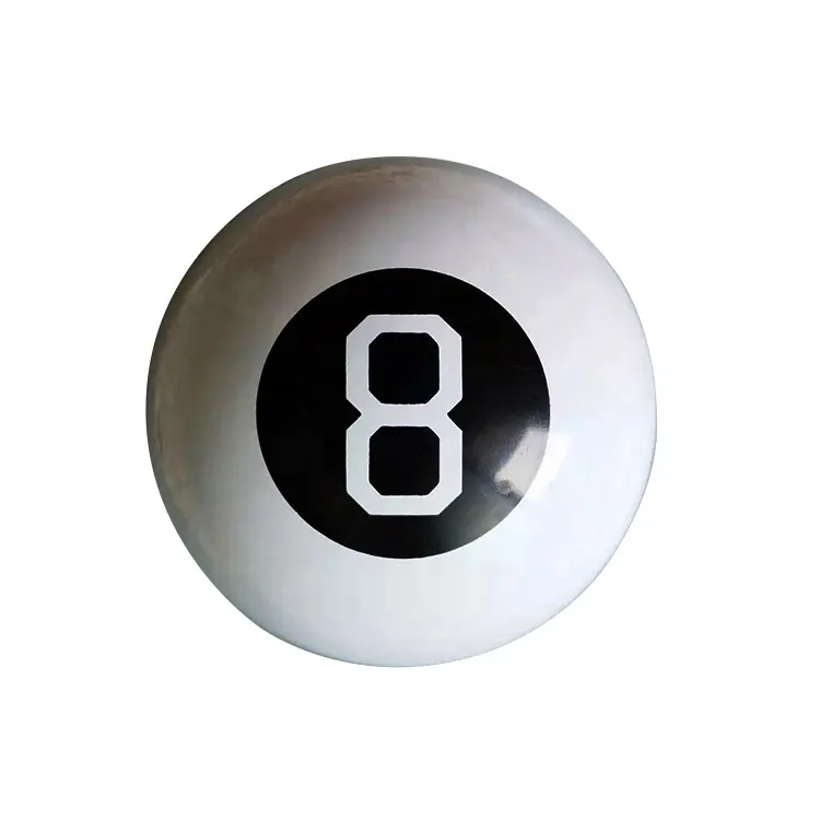 Популярный креативный модный волшебный 8 мяч с пользовательским логотипом