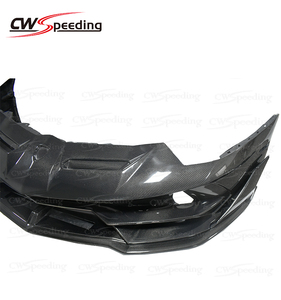 Parachoques Delantero de Fibra de Carbono Estilo <span class=keywords><strong>SVJ</strong></span> para Lamborghini <span class=keywords><strong>Aventador</strong></span> LP700-4 LP720 LP750 2011-2015 - Product Image 5