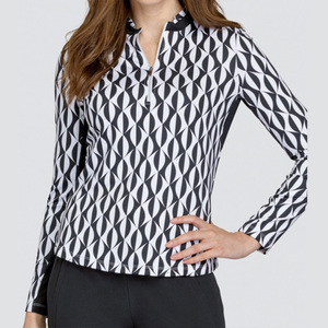 High Quality Oem <strong>Custom</strong> Seamless Quarter Zip <strong>Sun</strong> <strong>Shirt</strong> Uv Upf Long Sleeve Supplies Luxury Equestrian Horse Riding <strong>Shirt</strong> - Product Image 1