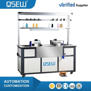 Machine à coudre surjeteuse automatique QS-5200DL-<span class=keywords><strong>DR</strong></span> pour la couture des taies d'oreiller, des couettes, des rideaux et des sacs, avec point double face - Product Image 1