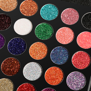 Palette d'ombres à paupières scintillantes pressées à label privé, 35 couleurs, vente chaude de Noël 2021 - Product Image 4