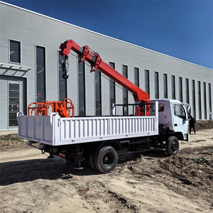 Chinese Mini Knuckle Hydraulic Straight Arm Truck <b>Crane</b> Motor Gear Core High Load Moment 1-3 Ton Mobile for Sale - Product Image 3