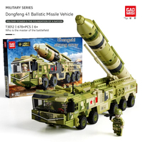 Jouets de construction militaires Gaomisi T3012, véhicules de missiles orientaux, briques de voitures de l'armée, jouets pour enfants