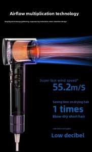 Secador de Pelo con Cepillo Giratorio, Motor de Secador de Pelo con Ventilador, Secador de Pelo de Doble Voltaje, Secador de Pelo con Soporte, Secador de Pelo <span class=keywords><strong>5</strong></span> en <span class=keywords><strong>1</strong></span> - Product Image 3