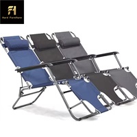Chaise longue pliante moderne de haute qualité en métal portable pour extérieur hôtel parc piscine jardin patio cour-Offre Spéciale