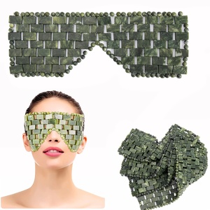 1 pièce de jade vert Phoenix Xiuyu pour massage des yeux, en jade lisse, pour les parents et la femme - Product Image 1