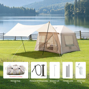 Carpa de Camping para las Cuatro Estaciones MQ MGB, Venta Caliente de Verano 2026, Protección Contra Viento, Lluvia y Sol, Aislamiento Térmico, Oxford, Disponible en Almacén de EE. UU. - Product Image 3