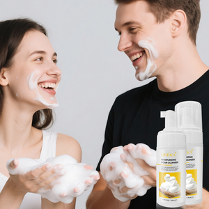 Espuma Limpiadora Facial Orgánica QBEKA, Mousse Limpiador Facial Humectante, Loción Humectante e Iluminadora - Product Image 4