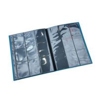 Nueva Carpeta de Álbum para Tarjetas con 9 Bolsillos, Estuche para 360 Tarjetas Coleccionables, Fundas Protectoras, Estuche Portátil para Guardar Tarjetas