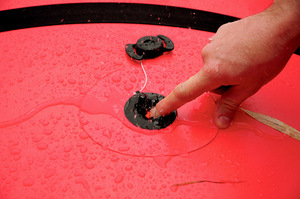 Wasser einspritz ausleger Wieder verwendbarer aufblasbarer Gummi-Flut damm - Product Image 3