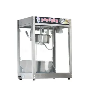 Popcorn making machine cinema popcorn machine industrial 8oz popcorn maker electric pop corn baking machine