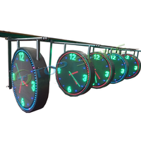 Layar LED Bundar Luar Ruangan RGB Desain Khusus Baru TS Special P2.5 Diameter 40x40 Kecerahan Tinggi untuk Video Sign