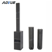 Enceintes colonne Hi-Fi pour home cinéma avec basses puissantes, double caisson de basses de 12 pouces