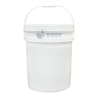 Pabrik grosir ember plastik dengan tutup pegangan PP HDPE 150ml untuk 28l ukuran untuk penggunaan cat