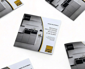Brochure promotionnelle personnalisée à couverture souple en carton, design unique, couleur intégrale, format horizontal, impression de catalogue en carton - Product Image 5
