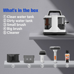 Carpet <b>Extractor</b> <b>Cleaner</b> With Hot Water Cleaning Electric 220V Plastic Machine For Degreasing High Pressure Cleaning - Product Image 1