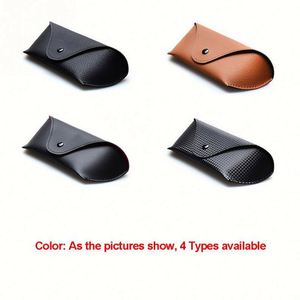 Logo Custom Fashion Cheap Soft <b>Glasses</b> Box Custom Logo PU Eyeglasses <b>Case</b> Litchi Leather Sunglasses <b>Case</b> - Product Image 6